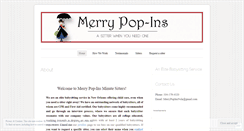 Desktop Screenshot of merrypopinsnola.com